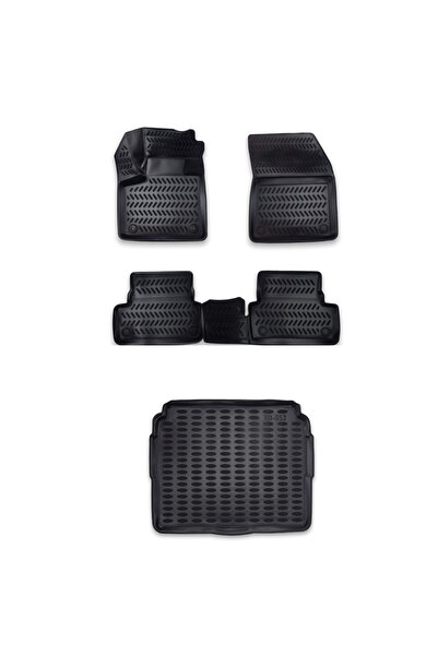 First Hyundai Bayon 3d Havuzlu Paspas + Bagaj Havuzu 2021 Sonrası