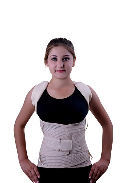 Genel Markalar Misinalı Dorsolomber Korse Bedensiz, Rahat ve Destekleyici Tas...