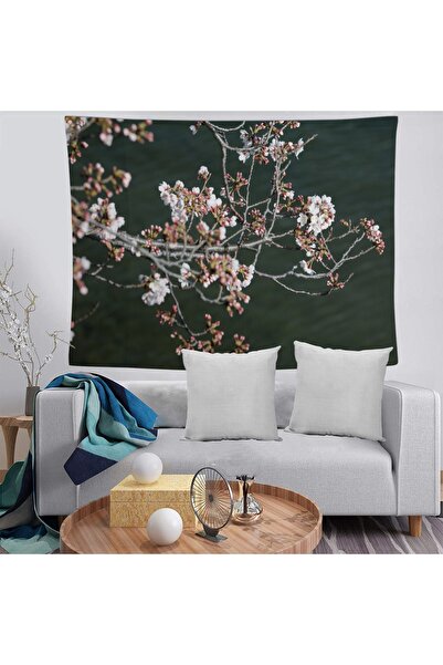 BAMBAŞKA MODA Model de flori 16 Husă de perete decorativă lavabilă, rezistent...