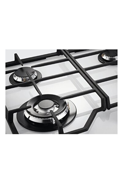 Electrolux Kgg64362w Beyaz Cam Yüzeyli Ankastre Gazlı Ocak