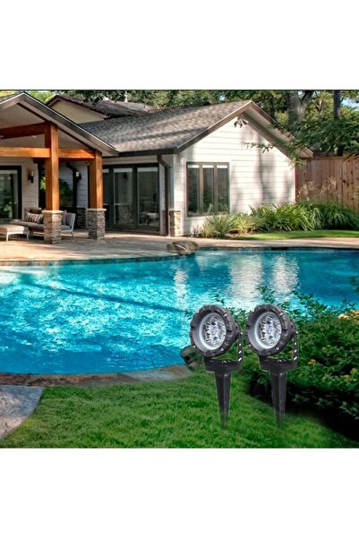 Cata Bahçe Armatürü Rozanslı Kazıklı Ct-7304 Yeşil Renk