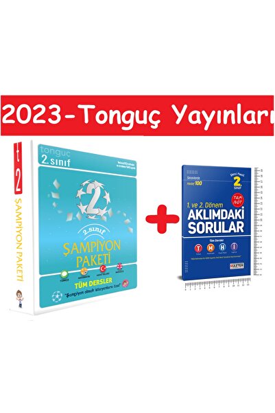 Tonguç Yayınları 2. Sınıf Tüm Dersler Soru Bankası Şampiyon Paketi Zoru-probl...