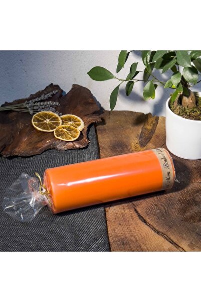 Lara Karma 20x7 Ölçüsünde Kütük Mum