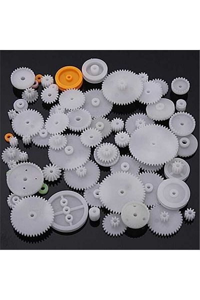 Arduino 72 Piece Plastic Gear Set