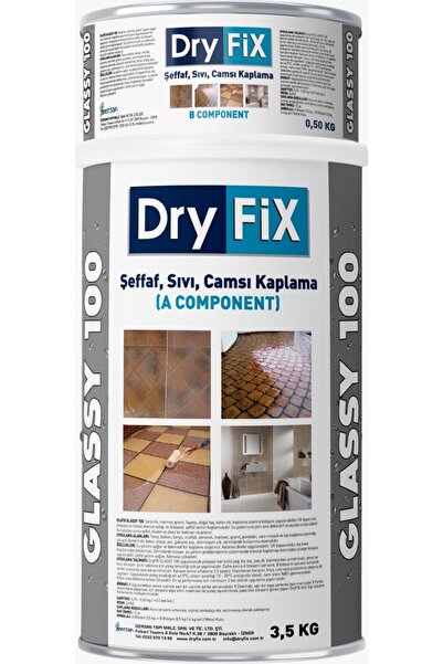 Dryfix Glassy 100 Sıvı Cam Şeffaf Kaplama 0.8 Kg 21392