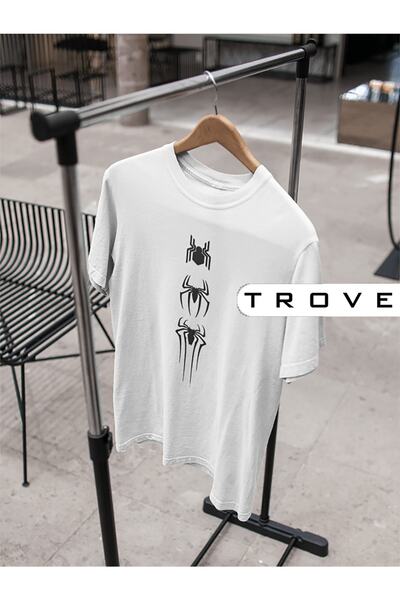 TROVE Unisex Žene Muškarci Spiderman Spiderman Dizajn Štampano 100% Pamuk T-s...