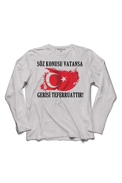 Kendim Seçtim Žensko obećanje je detalj ostatka domovine Turske, majica dugih...