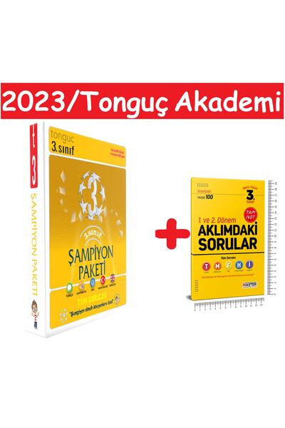 Tonguç Yayınları 3. Sınıf Tüm Dersler Soru Bankası Şampiyon Paketi Zoru-probl...