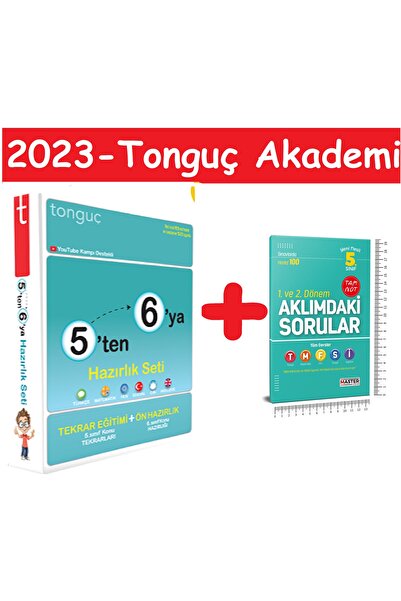Tonguç Yayınları 5. Sınıf Tüm Dersler 6. Sınıf 5'ten 6'ya Hazırlık Seti Konu ...