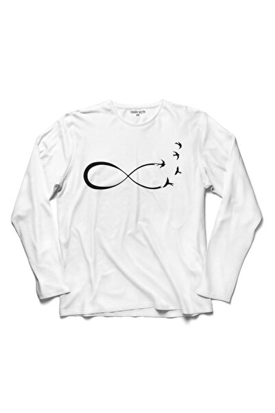 Kendim Seçtim Logo sa znakom beskonačnosti Besplatna majica dugih rukava sa m...