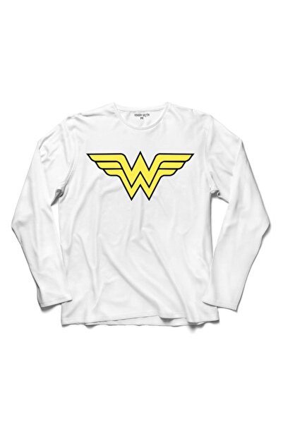 Kendim Seçtim Čudotvorna Žena WW DC Comics Logo 2 Majica sa Dugim Rukavima