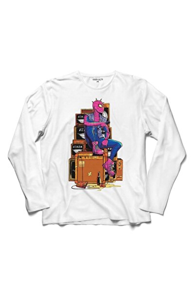 Kendim Seçtim Spider Man Punker Marvel Spider-Man 2 majica dugih rukava