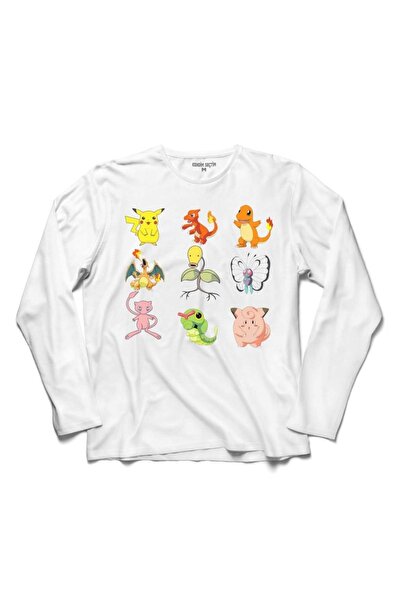 Kendim Seçtim Pokemon majica sa dugim rukavima sa motivom Pikachu