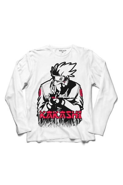 Kendim Seçtim Naruto Kakashi Animate Manga majica sa dugim rukavima