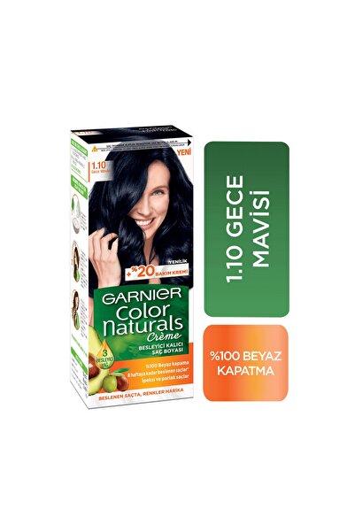 Garnier Color Naturals Saç Boyası Gece Mavisi No: 1.10