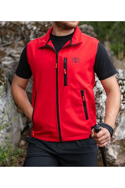 Huğlu Softshell Vest with Zipper Pocket Seasonal