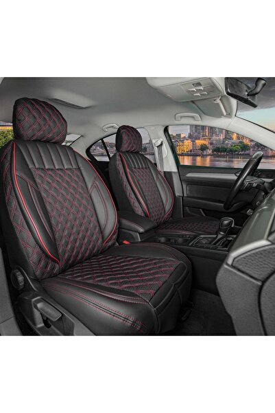 Generic Brand Fiat Palio Luxury Semi Leather Auto Seat Cover Front/Back Set