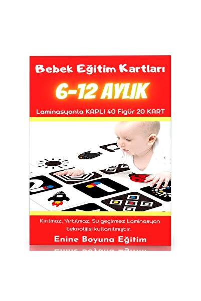 Enine Boyuna Eğitim بطاقات تعليم الطفل (6-12 شهرًا)