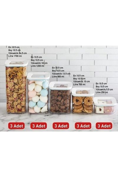 VİP AHMET Storage Container 900 ml