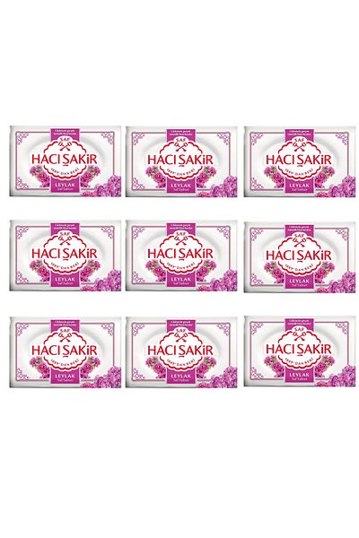 Hacı Şakir Bath Soap Lilac 150 Gr 10 pcs