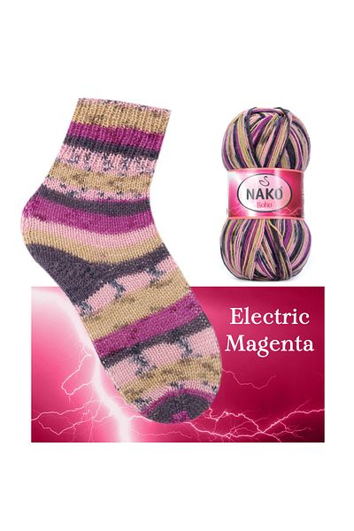 NAKO Boho 82448 Νήματα πλεξίματος χειρός 100 γρ.