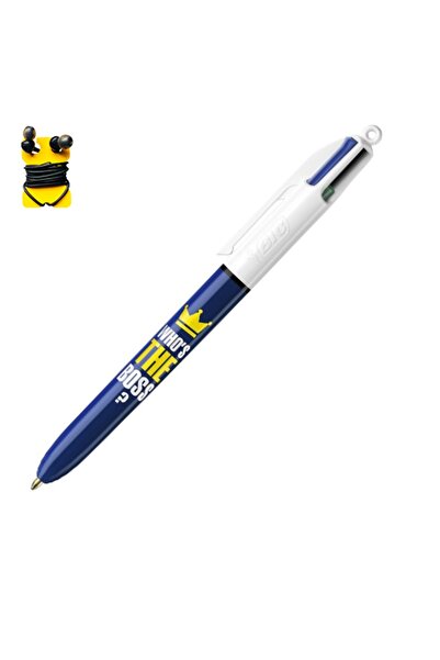 Bic 4 Colour Messages 4 Renkli Tükenmez Kalem - "Who's The Boss ?"