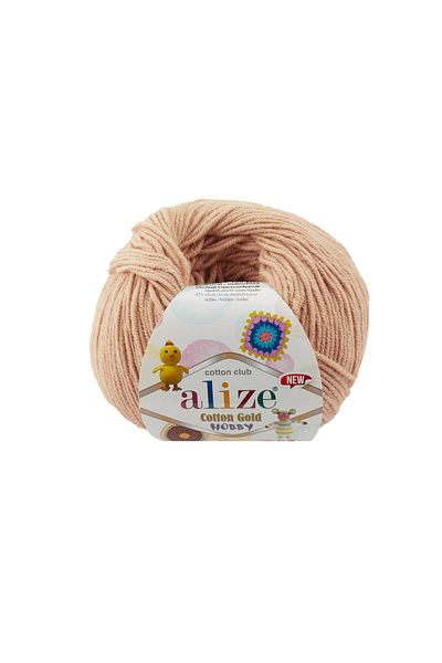 Alize . Cotton Gold Hobby Νέο Χειροποίητο Πλεκτό Σχοινί Ashy Powder 446