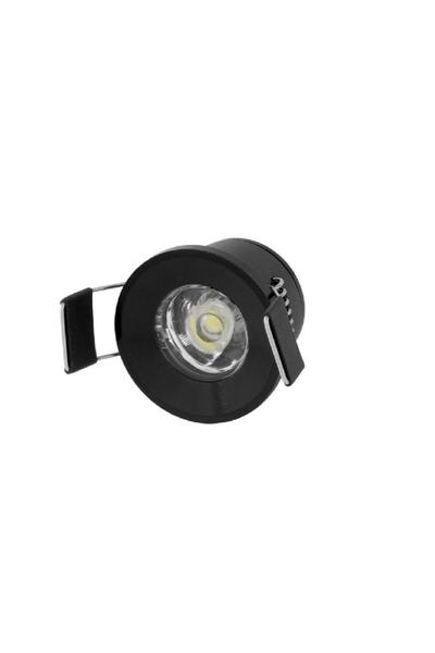 Cata 1,5 W Ledli Yıldız Spot Ct-5270 Siyah Kasa Günışığı