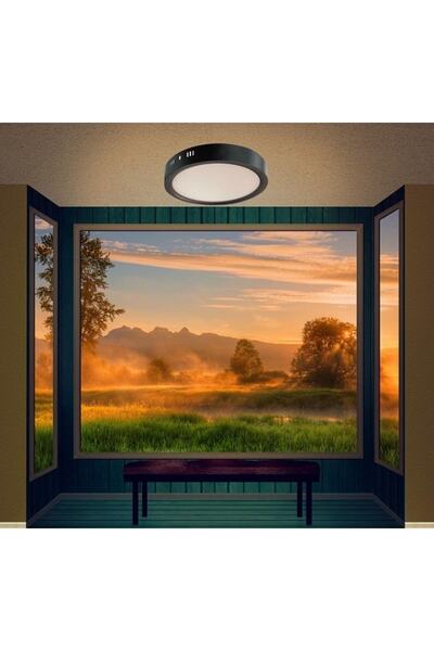Cata 18w Sıva Üstü Yuvarlak Led Panel Armatür Ct-5233 - Günışığı