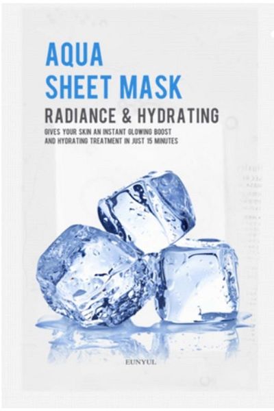 Eunyul - Purity Aqua Sheet Mask - Nemlendirici Yüz Maskesi - Kore