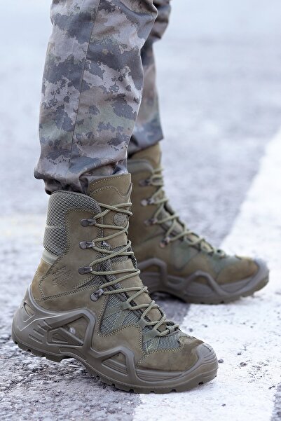 Scooter P1490 Meridyen Su Geçirmez Deri Erkek Askeri Bot Ayakkabı