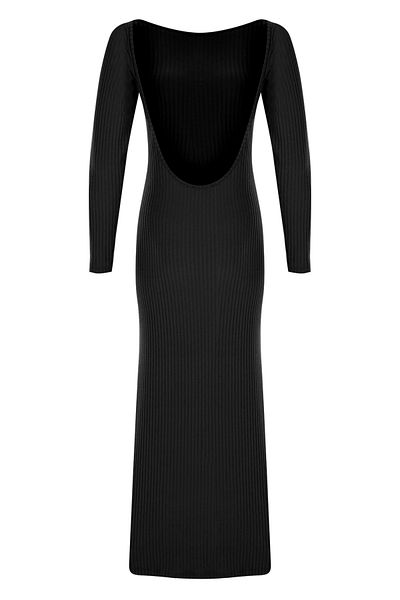 La Sarta Rochie Como neagră fără spate
