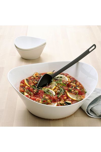 IKEA FULLÄNDAD Kitchen Utensil Set, Gray, 5 Pieces-Spatula, Spoon, Ladle, Pasta Spoon and Tongs