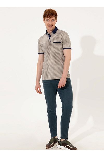 U.S. Polo Assn. Πράσινο ανδρικό τζιν παντελόνι - Us Polo Assn, κανονική μέση και πόδι, Corda22y-green 5002935963