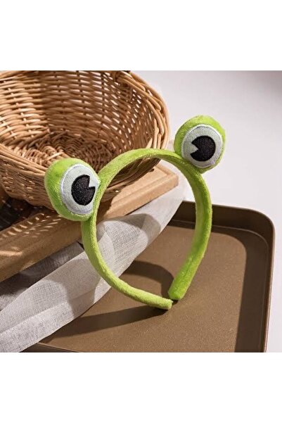 Piraye Hediyelik Eşya مشبك تاج بتفاصيل عين الضفدع من Kpop