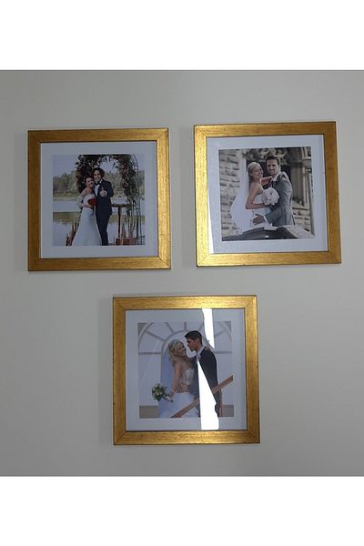 Sevcan sanat atölyesi Square Photo Frame Glass Frame