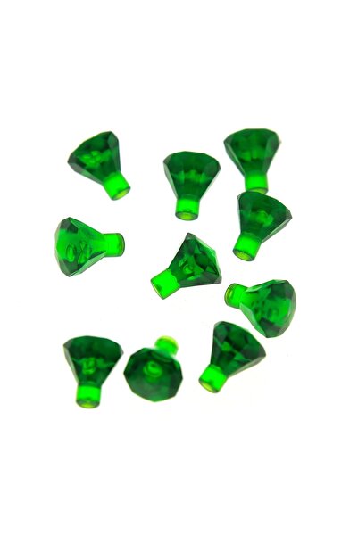LEGO Orjinal Aksesuar Custom Mücevher 1 X 1 Diamond Şeffaf Yeşil Elmas Jewel ...