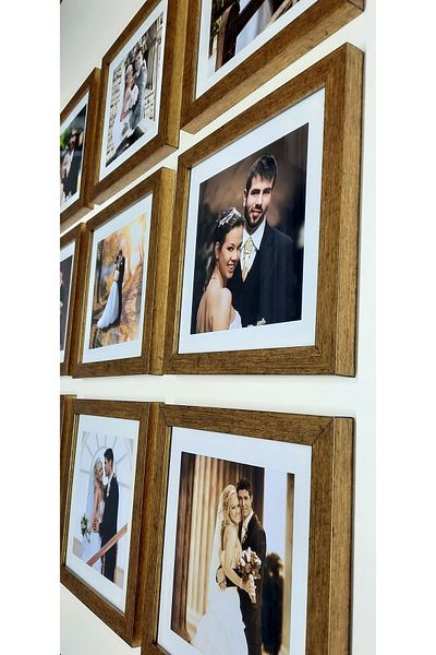 Sevcan sanat atölyesi Square Photo Frame Glass Frame