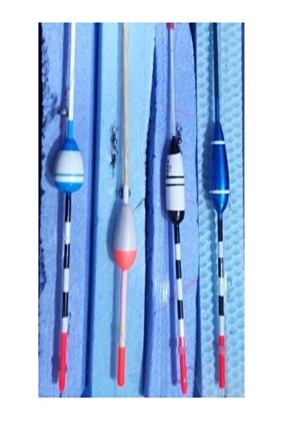 ATMACA AV STORE Atmaca Hazır Göl Kamışı Kefal Sazan Takımı 8 Metre 4 Lü Set