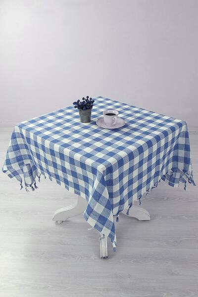 Soft Kare Pânză multifuncțională pentru masă Pânză pentru picnic Pânză de masă cu franjuri