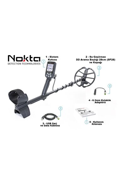 Nokta Makro Simplex+ Tek Para Ve Su Altı Dedektörü Son Versiyon