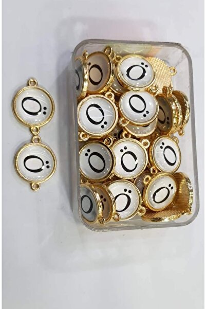 RLX BUJİTERİ Altın Sarı Ö Harfi Kolye Ve Bileklik Ucu