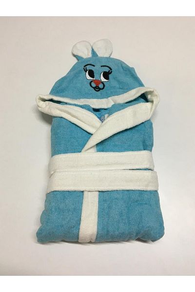 Durul Hooded Eared Children's Bathrobe