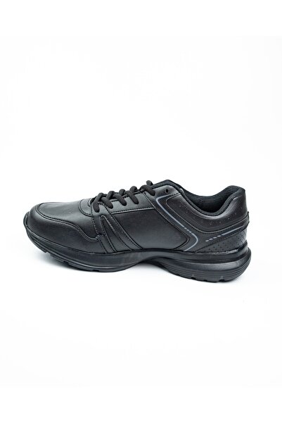 Kinetix 101163904 Gesto Black Men's Sports Shoes