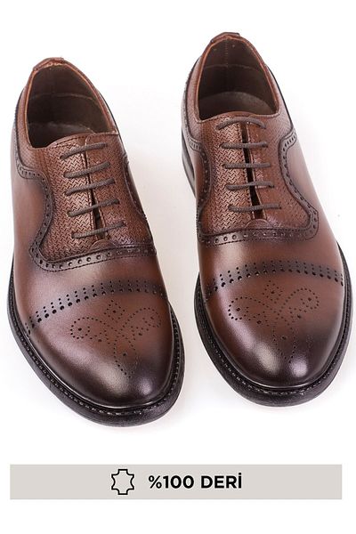 maximoda Genuine Leather, Orthopedic, Leather Inside and Outside, Classic Men's Shoes