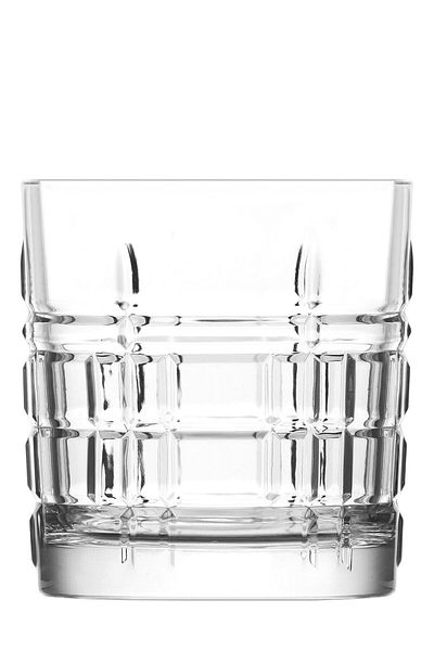 LAV Brit Water Glass Set of 6 Water Soft Drink Whiskey Glass 325 Cc Brt430