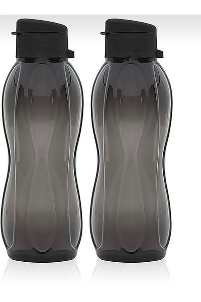 KÜÇÜK EW Set of 2 Eco Bottle Water Bottle - Practical Lid Flask 2x 750 Ml