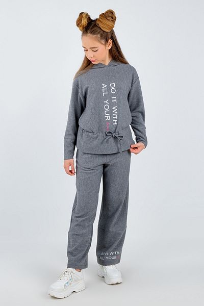 DMB BOYS & GIRLS Girl's 8-14 Years Old Cotton Thick Winter Tracksuit Set
