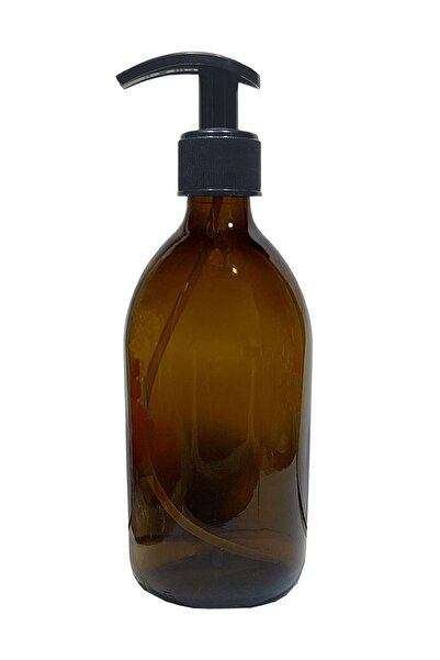 Paradise Design 500ml Amber Glass Liquid Soap Dispenser 49 Pieces