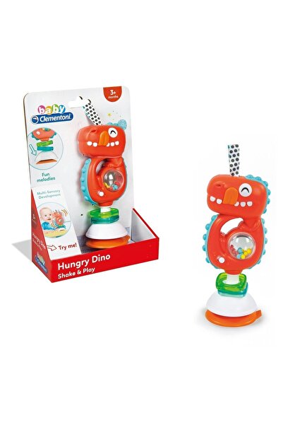 CLEMENTONI 17330 بيبي - لعبة الديناصور التفاعلية +6 أشهر